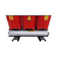 Transformateur triphasé sec pour intérieur 50/60 Hz 11/10 kV 380/220 V à faible bruit SC(B)11-50 pour le contrôle industriel et l'alimentation des bâtiments