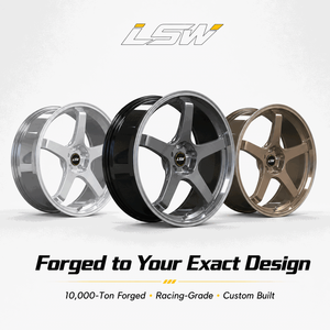 LS8008 Custom Color 18 Inch Alloy Passenger Car <b>Wheel</b> 5 <b>Spoke</b> Rim 139.7mm PCD 5X114.3 for Retrofit Upgrade - Product Image 5