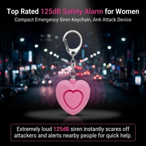 Sirena d'Emergenza 125dB Portachiavi per Donne - Allarme Compatto per Autodifesa per Spaventare l'Attentatore e Avvisare gli Altri - Product Image 3