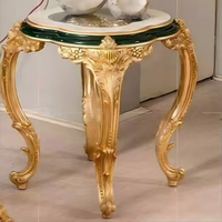 Table de salon à feuilles de luxe sculpture sur bois massif ensemble de canapés turcs exclusifs nouvelle chaise classique 1 ensemble de meubles turquie de luxe