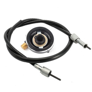 Câble de compteur de vitesse de <span class=keywords><strong>moto</strong></span> de 12 mm, câble de kilométrage recouvert de caoutchouc, pièces de scooter pour Gy6 49cc 50cc 150cc, scooter, cyclomoteur, motocross - Product Image 1