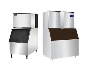 Machine à glaçons carrés industrielle et commerciale 1000 kg 700 kg 900 kg Machine à glaçons lourde pour restaurant bar - Product Image 5