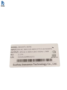 Controlador PLC, Sensor de Frecuencia, Nuevo y Original MD200T1.5B-NC - Product Image 1
