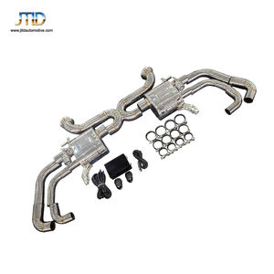 Jtld Nieuwe Stijl Auto Motor Sport Systeem Titanium Catback Uitlaat Voor Audi R8 V8 V10 2008-2015 Klep Sport Uitlaatsysteem - Product Image 5