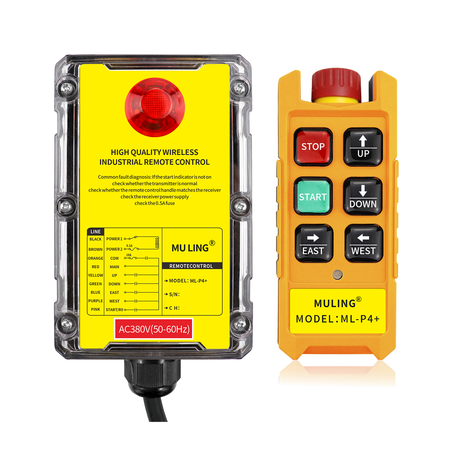 1เครื่องส่งและตัวรับสัญญาณ1ตัว12V