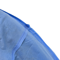 Robe d'isolement médicale stérile à usage unique CE, niveau 3, autoclavable, jetable, SMS 40g, non tissée, chirurgicale