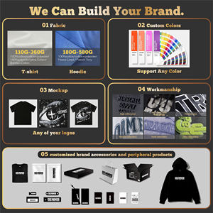 Survêtements de sport personnalisés, impression sérigraphique, streetwear, ensemble sweat à capuche et pantalon de jogging 100% coton - Product Image 5