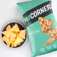 Hete Verkoop 60G Legt Maïschips Nacho 'S Niet-Gebakken Gezonde Snack Exotische Snack Tortilla Chips