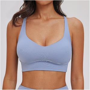 <span class=keywords><strong>Sujetador</strong></span> deportivo de lujo con diseño hueco y cintura personalizada, levanta glúteos, cómodo para fitness - Product Image 6