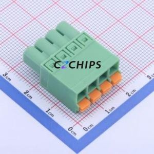 KF2EDGKN-5.0-4P Plug-in Terminal Block P=5mm Connector ( Connector Type: Plug )( Construction: 1x4P )( Pitch: 5mm ) - Product Image 1