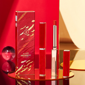 Son môi mềm mịn như nhung không thấm nước Giữ lâu không bị khô Di động phù hợp với người mới bắt đầu Son môi dạng ống mỏng chính hãng - Product Image 3