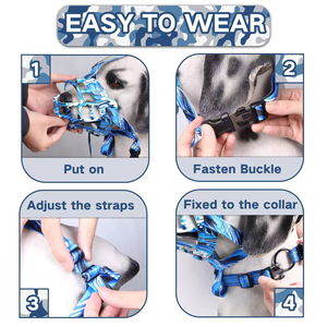 Bozales Tácticos Transpirables para Perros de Fabricantes, Suministros para Mascotas, Bozales Tipo Jaula Incluidos - Product Image 4
