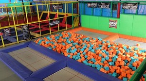 Durable Removable and Washable Bettaplay <strong>Foams</strong> <strong>Ball</strong> <strong>Pit</strong> and <strong>Foam</strong> Cube for Build Indoor Trampoline <strong>Foam</strong> <strong>Pit</strong> Cover - Product Image 5