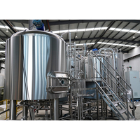 Équipement de brassage de micro-bière automatique SUS304 à chauffage vapeur 2000L avec pompe et cuve sous pression pour hôtel/pub/restaurant