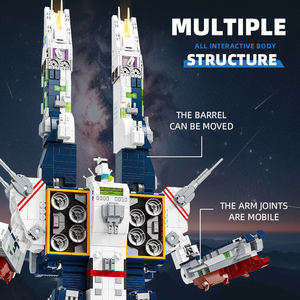 58144 Set de Construcción de Modelo de Buque de Guerra Grande, Juguete de Bloques de Plástico para Niños, Venta al por Mayor de Juguetes - Product Image 4