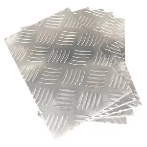 6061 geprägtes Aluminium blech kariertes Aluminium blech 5 bar 3 bar mit großen geprägten Aluminium blechen