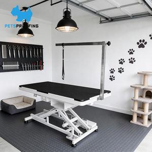 Table de <span class=keywords><strong>toilettage</strong></span> électrique robuste de luxe pour chiens, hauteur réglable, plateau antidérapant, capacité maximale 300 LBS pour grands chiens - Product Image 1