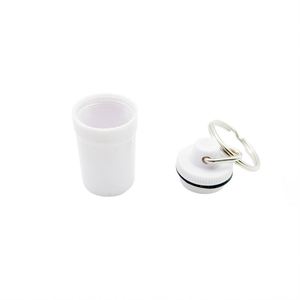 Venta al por Mayor de Mini Estuche Portátil para Pastillas, Llavero con Caja de Plástico Pequeña para 1 Pastilla - Product Image 3