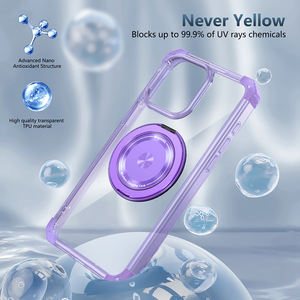 2024 nueva versión funda de teléfono de carga inalámbrica magnética transparente para <span class=keywords><strong>Samsung</strong></span> S24 <span class=keywords><strong>Ultra</strong></span> S23 <span class=keywords><strong>Ultra</strong></span> <span class=keywords><strong>S22</strong></span> <span class=keywords><strong>Ultra</strong></span> fundas forros - Product Image 4
