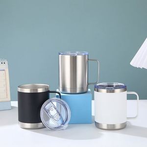 Vaso de Regalo de Acero Inoxidable 304 con Aislamiento al Vacío de 2oz, Taza de Viaje Portátil con Asa para Uso Diario - Product Image 1