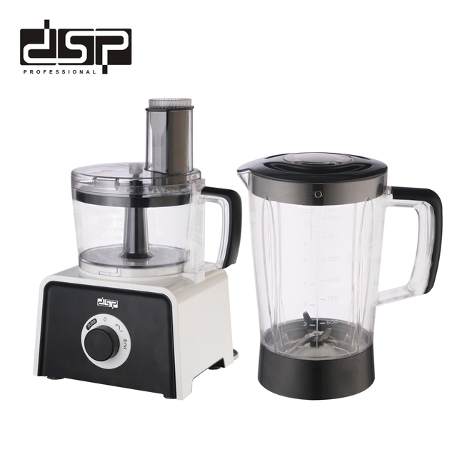 DSP Hot Sale Multifunction 7 in 1 Food Processor Electric Kitchen Appliances Blender Chopper Food Processor for Chopping Slicing