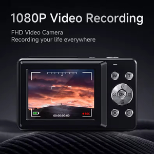 Câmera Digital 1080P FHD Câmera Compacta 44MP 16X Zoom Digital Simples Câmera Vlogging Portátil para Crianças Estudantes Iniciante - Product Image 4