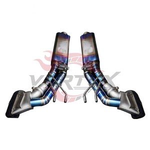 Sistema de Escape Valvetronic Vortex Blue Titanium para Mercedes G63 AMG W464 4.0T V8 Performance Catback con Puntas Laterales de Fibra de Carbono - Product Image 1