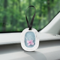 Diffuseur d'arômes en gypse suspendu pour voiture, personnalisé, solide et tendance, 5-8 cm, évaporation naturelle, vente en gros