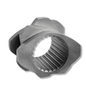 Chịu mài mòn song song đôi vít Thùng <span class=keywords><strong>masterbatch</strong></span> đùn cho nhựa & cao su bộ phận máy móc - Product Image 3