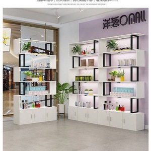 Estación de Espejo para Barbería con Luz LED, Precio de Fábrica, Logotipo Personalizado, Mueble Portátil para Salón de Belleza y Tienda de Maquillaje - Product Image 4