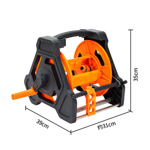 40M Easy Carrying Portable Customized Color PP/ABS + Steel Tube Frame Reel Cart - Product Image 3