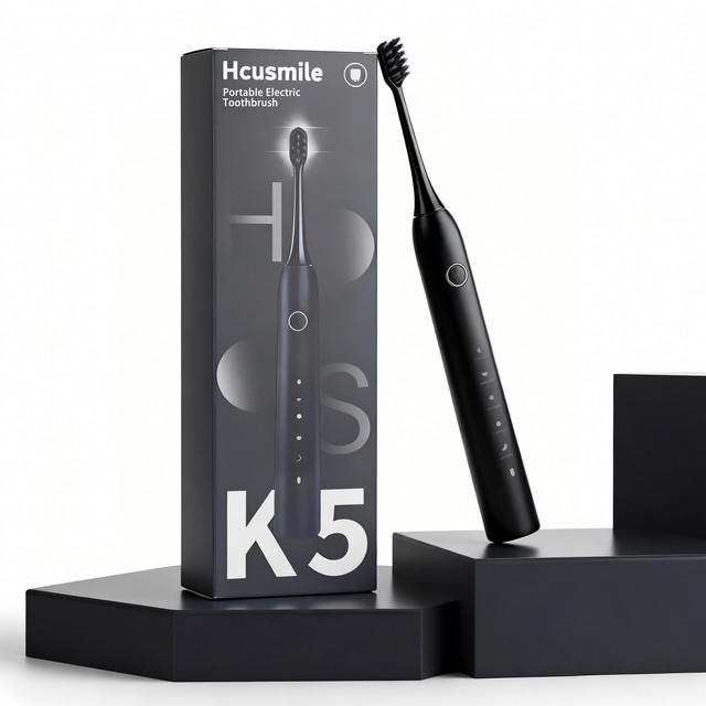 Intelligent Display Screen Electric Toothbrush LCD Screen 5 Modes Pressure Sensor IPX7 Travel Sonic Electric Toothbrush
