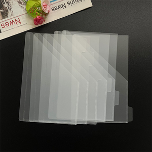 A5 링 바인더 플라스틱 PP 예산 현금 봉투 탭형 봉투 지갑 루즈리프 포켓 포함 - Product Image 6