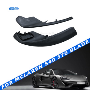 Para McLaren 540 570, Alerón Lateral Delantero, Plástico Negro, Alerón Inferior Delantero, OE 13A5273CP 13A5277CP - Product Image 3