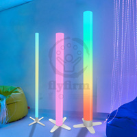 Columna de luz sensorial LED Flyfirm con modo activado por sonido-Lámpara que cambia de color de 180cm para salas sensoriales y terapia de Autismo