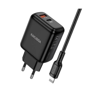 Kakusiga Fast <b>Charging</b> Charger 30W With <b>Usb</b> Type C <b>Cable</b> For Mobile Devices - Product Image 1