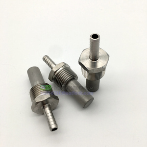 Filtro em Linha de Metal Poroso Sinterizado de Microns SS com Conexão de Mangueira para Aerador de Cerveja Artesanal e Bomba de Oxigênio - Product Image 4