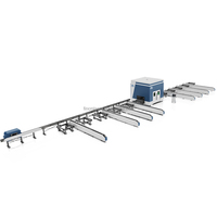 Machine laser de découpe, marquage et perçage pour atelier de structures en acier FINCm, pour acier profilé en H, acier cornière CNC et poutres en H