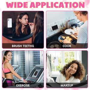 ที่ยึดโทรศัพท์อเนกประสงค์แบบสุญญากาศ ติดได้กับพื้นผิวเรียบใดๆ สำหรับถ่ายเซลฟี่ในยิม ทำอาหาร ไลฟ์สด หรือใช้เป็นของขวัญต้อนรับ - Product Image 6