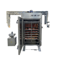 Ensemble complet d'équipement professionnel pour fumoir à viande pour usine