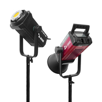 2023 nouveau kit de fabrication vidéo 200w projecteur cob led lumière de studio avec 10 effets de lumière du jour abs caméra intérieure accessoires photo