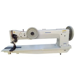 Machine à coudre à point noué à bras long de 30 pouces à double aiguille et alimentation par entraînement composé CONSEW 744R - Product Image 1
