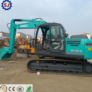 Excavatrice d'occasion Kobelco SK140LC-8 SK200-8 SK210LC SK350LC, 14 tonnes, sur chenilles, longue carrosserie, robuste, pour l'exploitation minière et la construction - Product Image 3