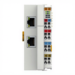 100% ใหม่ EK1100 EtherCAT Coupler, อินเทอร์เฟซบัสสำหรับเทอร์มินัล, 100 เมกะบิต/วินาที, 2 พอร์ต RJ45, ระดับ IP20 - Product Image 2