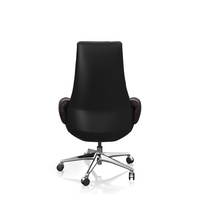 Chaise de bureau moderne haut de gamme pour salle de réunion, pivotante et à bascule en contreplaqué, avec accoudoirs confortables et réglage de la hauteur pour invités, idéale pour usage commercial