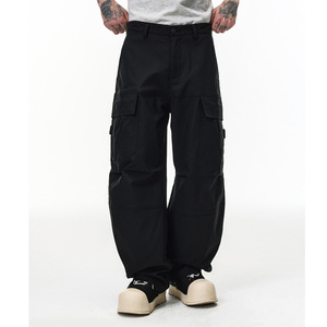 Large Pocket Workwear <b>Pants</b> for Spring and <b>Summer</b> 2026, Trendy Brand American Retro Durable Wide Leg Casual <b>Pants</b> - Product Image 3