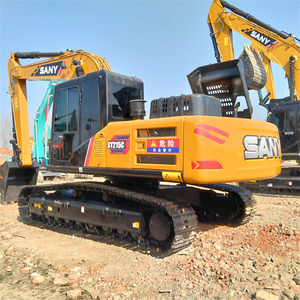 Motor de potencia China Sany sy215c excavadora grande usada 21ton sy215 excavadora de construcción agrícola de segunda mano en stock - Product Image 2