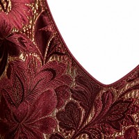 Robe Midi Femme Col V Profond Sans Manches Style Colonne Jacquard Floral 260GSM Fil Métallique Personnalisable OEM Vente en Gros