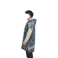 Poncho de plage à capuche en microfibre pour adulte, séchage rapide, idéal pour la natation et le surf