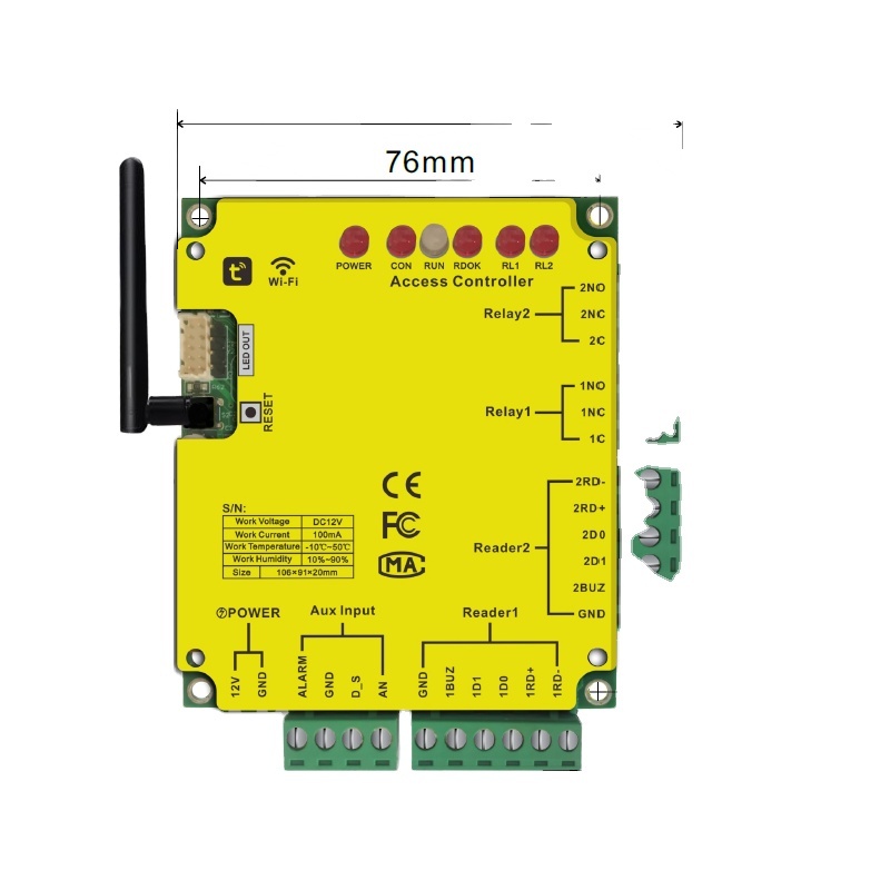 Remote Control Keypad Rfid Card Wireless